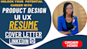 write tech resume for developer, engineering, data analyst, UI UX experts