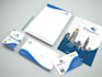 design logo, business cards, letterhead, envelope, folder