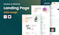 do figma website design, website ui ux design, ui ux design