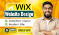 build wix website, design wix or redesign wix website for your business