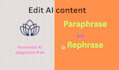 humanize ai content, add human touch,rewrite gpt content