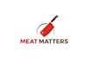 design top quality acceptable meat matters logo