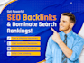 provide high quality SEO backlinks building service