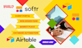 design portals, workflows, or marketplaces using softr, airtable,glide, draftbit