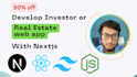 develop your real estate website in nextjs