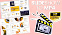 make HD videos from powerpoint slides, images and pdf files