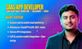 create a customised ai saas app, ai website, ai software