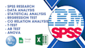 do data statistical analysis and medical research using spss