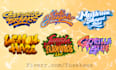 create perfect graffiti, typhography, lettering logo style