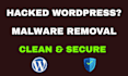 fix hacked wordpress website, remove malware and secure site