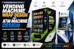 do  professionals vending machine wrap and atm machine design