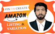write a top listing creation and seo product listing or fix amazon copywriting