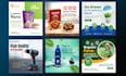 create social media posts , PSD templates for your products