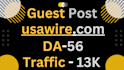do guest post on usawire
