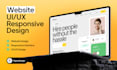 design engaging UI UX design for website design and app design using figma
