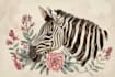 draw an animal and botanical illustration