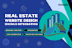 real estate website, property management website, real estate investor website