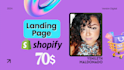 create a landing page in shopify