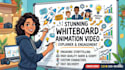 create whiteboard animation explainer video for your startup