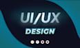 do uiux design for mobile apps and web apps using figma