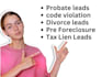 pull probates code violations divorce water shutt off leads with skiptracing