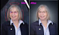 remove stray hair, flyaway, skin blemishes and portrait, headshot retouch