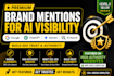 build brand authority mentions and entity SEO for chatgpt, gemini and google ai