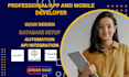 build your mobile app with shoutem, flutter flow, weweb