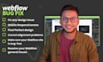 clean up your webflow website, expert bug fixing