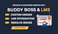 build premium lms website with learndash and buddyboss