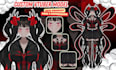 custom vtuber model, live2d model, and rigging anime in high quality for stream