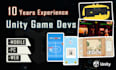 develop a custom 2d game for you using unity