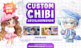 draw cute anime chibi art character design