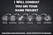 consult and help you with your game development