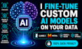 finetune llama, mistral and opensource llms on your custom data