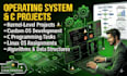 do operating system,c language,os projects and tasks