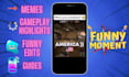 do funny gaming video editing for tiktok , youtube