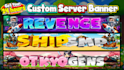 design minecraft  banner and logo for your minecraft server