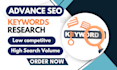 do advanced SEO keywords research for local business