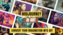 create quick custom ai art using midjourney