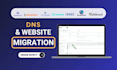 migrate website to wordpress, dns setup, domain pointing, domain transfer
