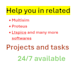 help you in multisim, proteus, ltspice related projects