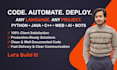 script python java sql web ai bot programming software coding apps api developer