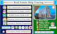 do property research and commercial real estate skip tracing