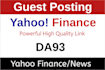 do guest posts on yahoo finance