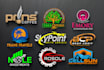 do 3d custom unique and professional business logo design