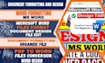 ms word, microsoft word document formatting, word document design and editing