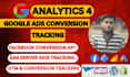 setup google analytics 4,ga4 ecommerce tracking and conversion API