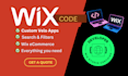 develop wix website using wix velo wix code and databases