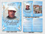 make funeral program, obituary program, funeral card